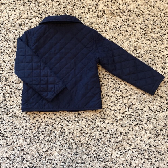 Navy blue quilt style light jacket - Picture 4 of 5